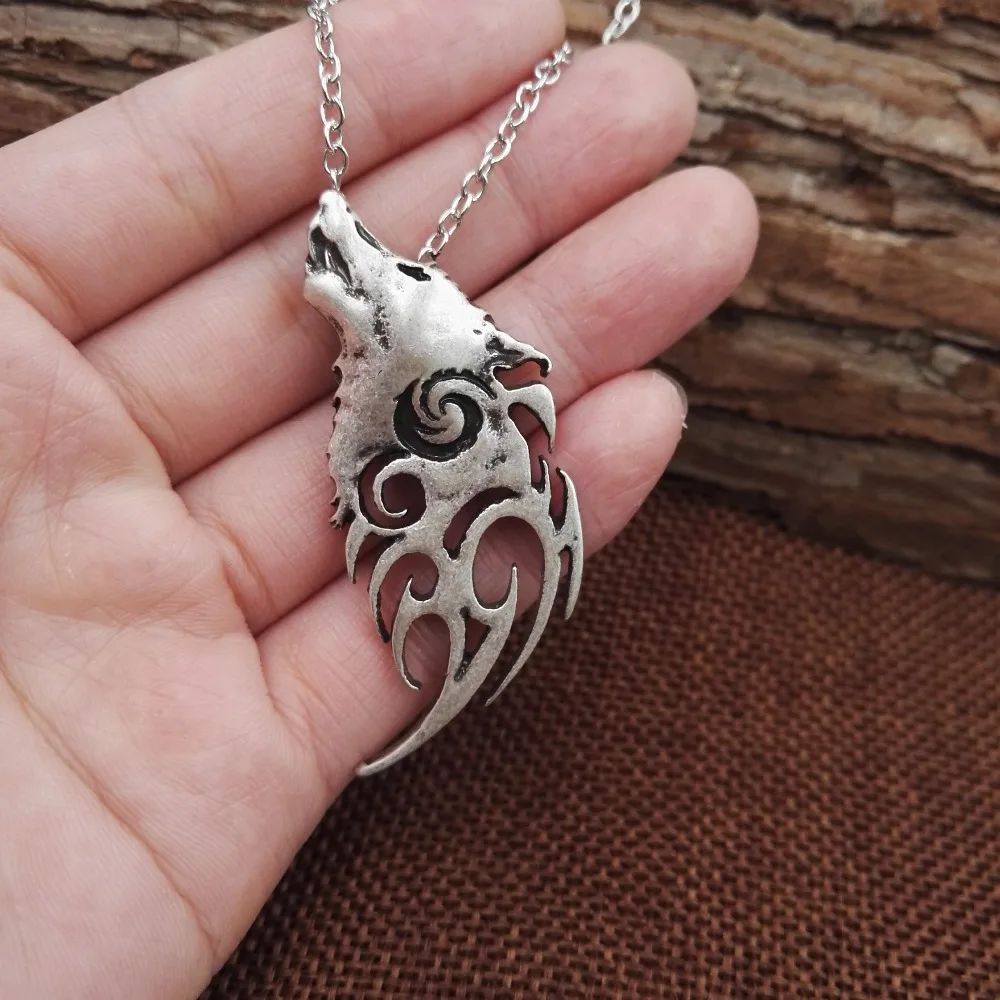 1 шт. Прямая поставка новинка продажа модное ожерелье и кулон викингов с волком