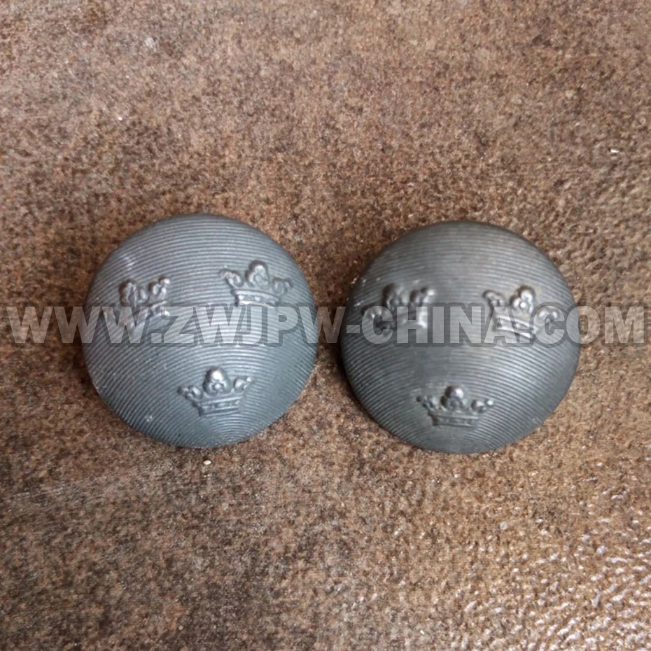 

Sweden Army Buttons Military Uniform Accessories 2cm