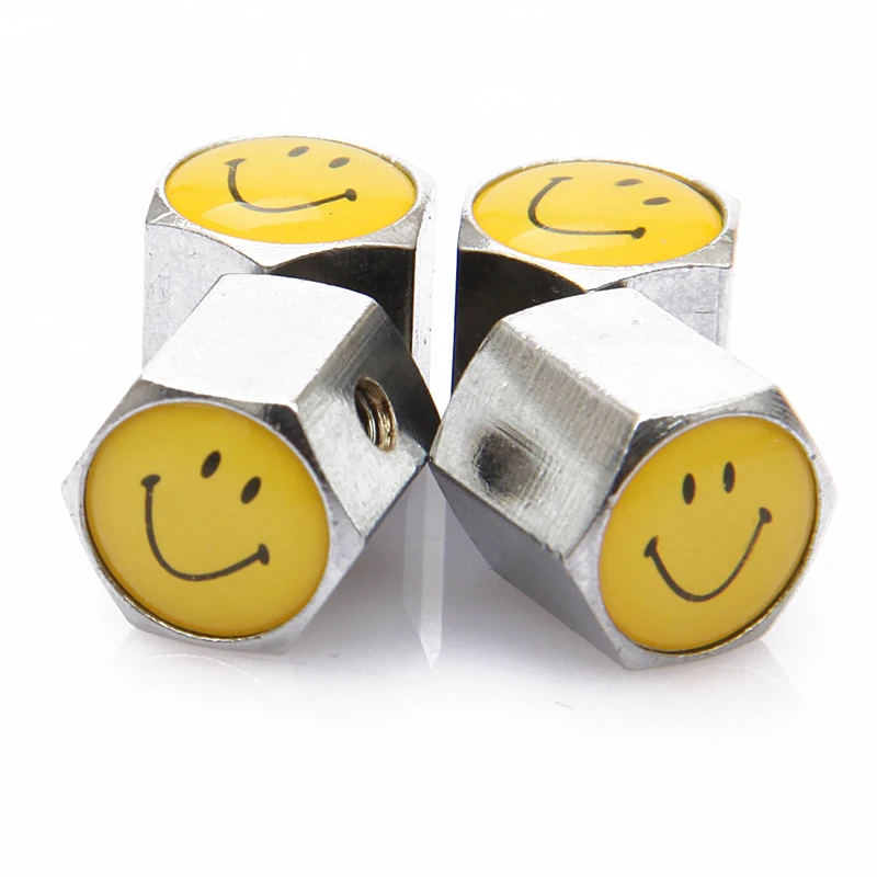 4 шт./компл. автомобильных шин клапаны стволовых воздуха герметичной крышкой