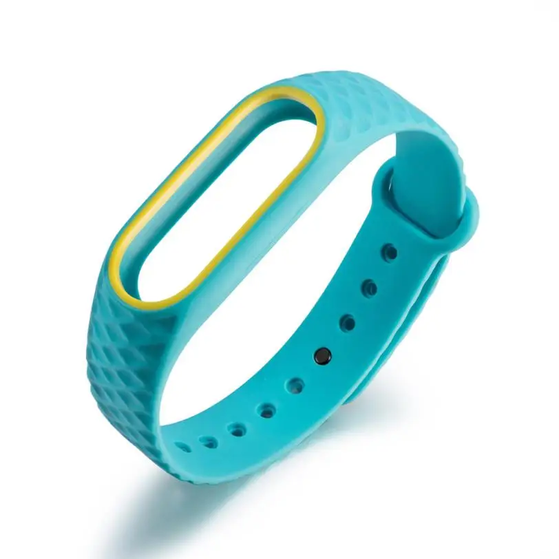 HIPERDEAL силиконовый ремешок для часов сменный маленький тонкий резиновый Xiaomi Mi Band 2