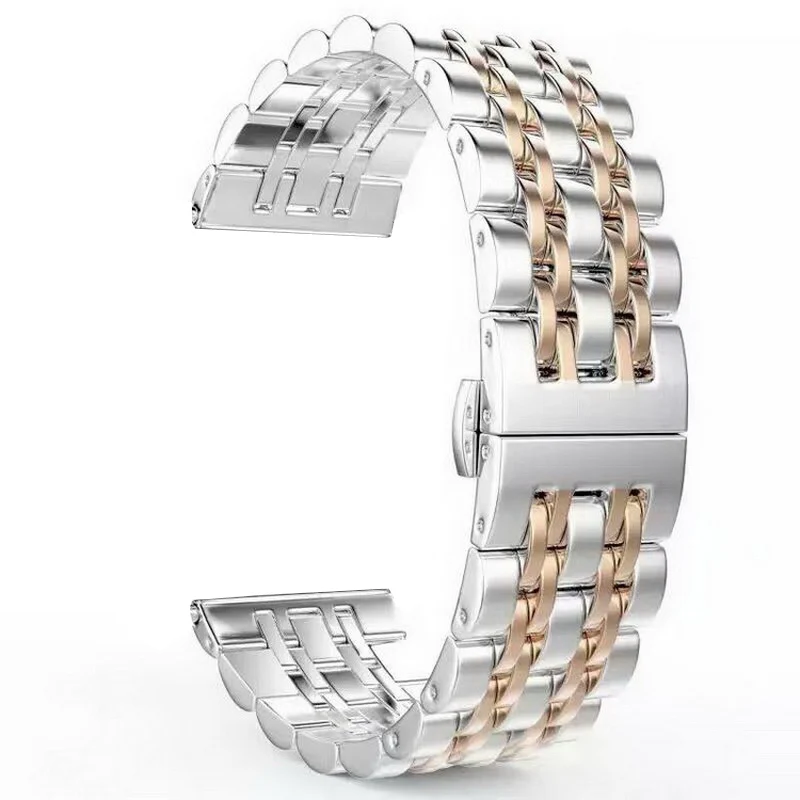 neway Butterfly Lock Stainless Steel Bracelet Strap For Apple Watch Band iwatch Watchband 38mm 42mm | Наручные часы