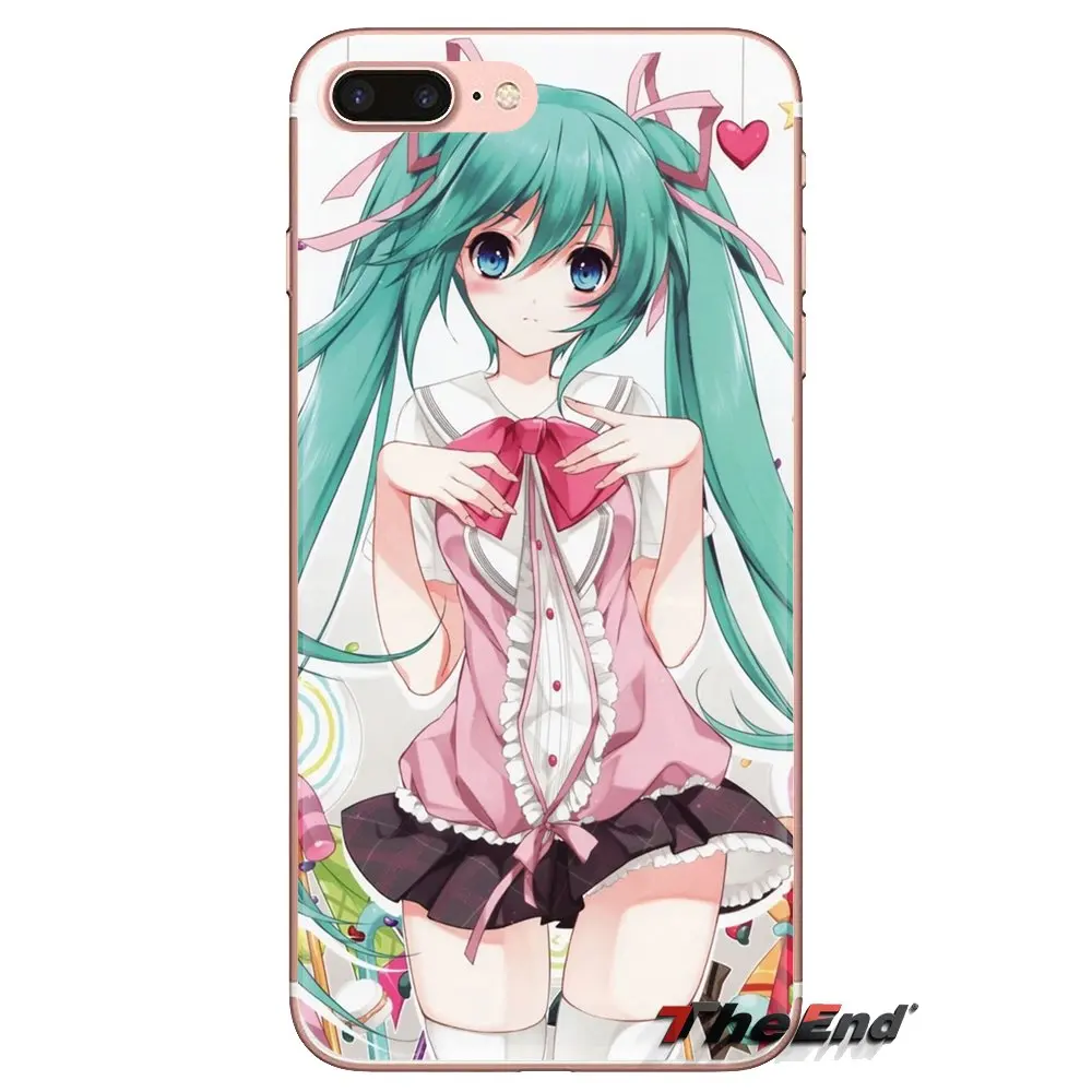 Силиконовые чехлы для телефонов iPod Touch Apple iPhone 4 4S 5 5S SE 5C 6 6S 7 8 X XR XS Plus MAX kawaii cute anime