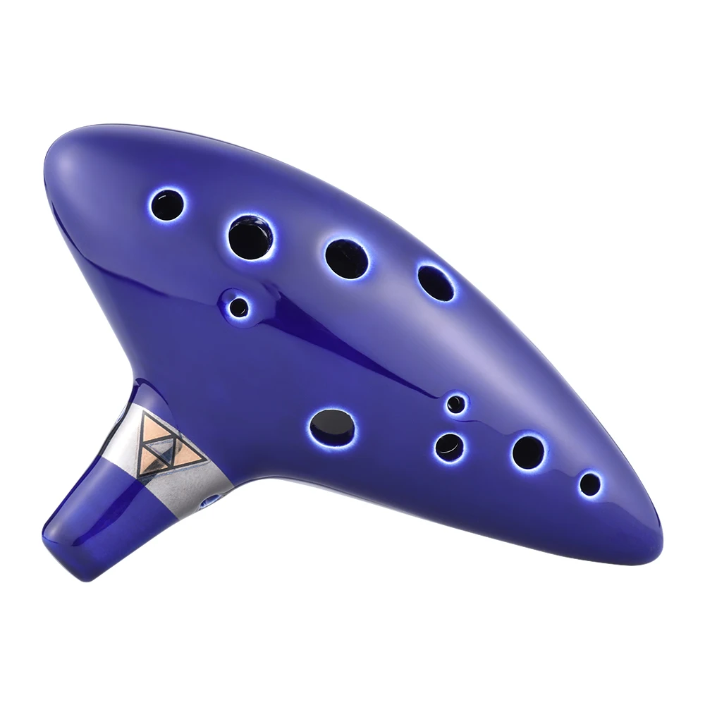 12 отверстий Ocarina Alto C клавишная флейта ALTO AC народный музыкальный инструмент fluta