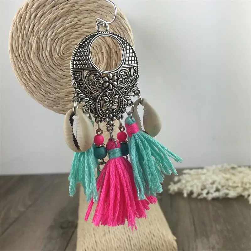 AntiSilver турецкий монета серьги сектора дизайн Boho цыганский Бичи Этнические