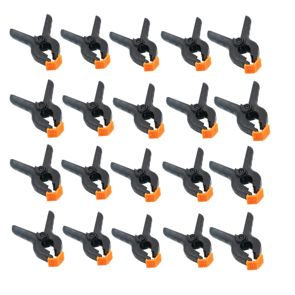 

20 Pieces Heavy Duty Strong 2' Spring Clamp Jaw Market Stall Tarpaulins Clip