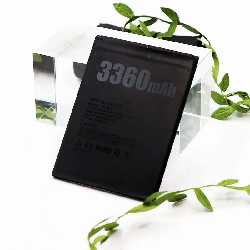1 лот = шт. батарея + универсальное зарядное устройство 3360 мАч Для Doogee X30