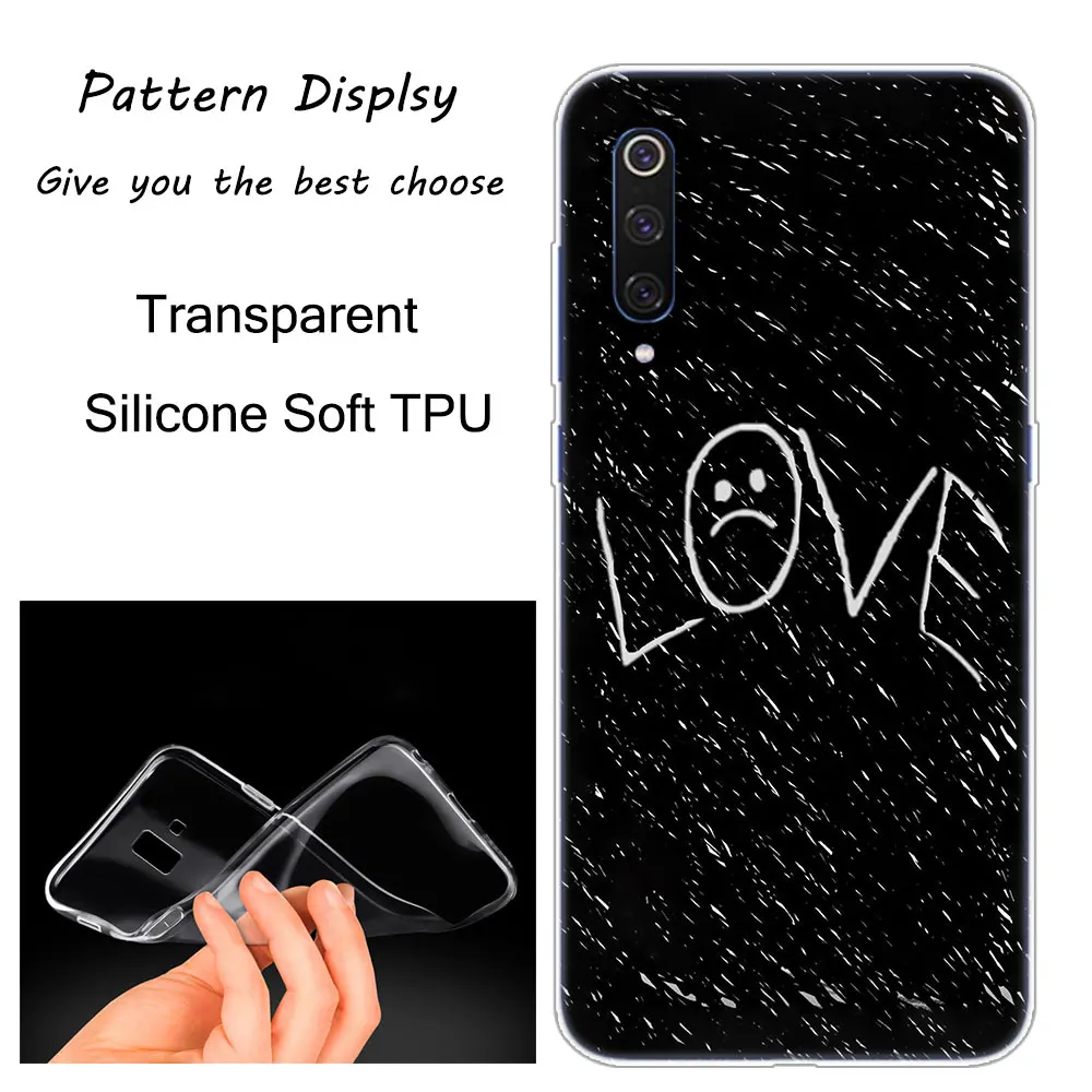 Модный мягкий силиконовый чехол Lil Peep для Xiao mi Pocophone F1 mi 5X A1 6X A2 8 SE Lite Play mi x3 9 9SE 9T Pro CC9