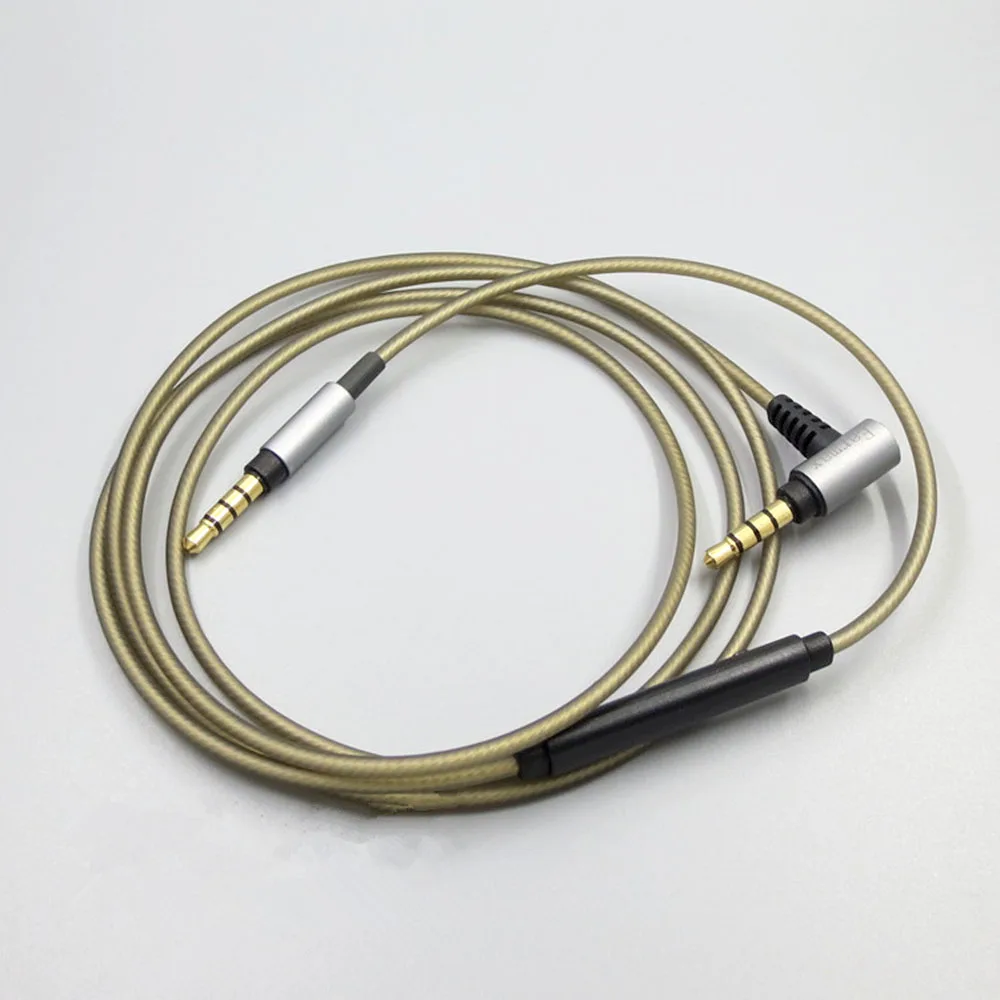 Посеребренный обновленный аудиокабель для наушников SONY MDR XB950N1 100ABN