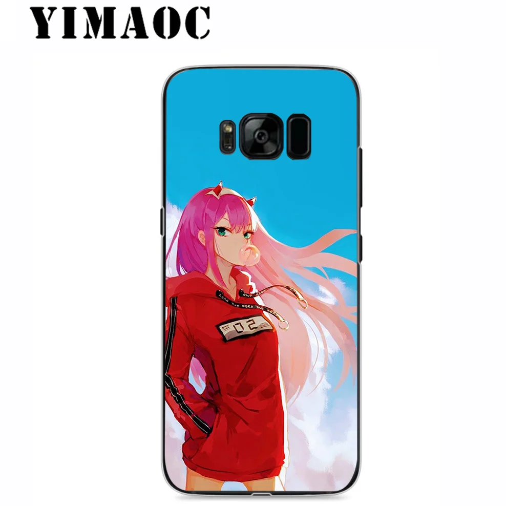 Darling в FranXX Мягкий силиконовый чехол для телефона samsung Galaxy S10 S10E S9 S8 плюс S7 S6 Край &amp