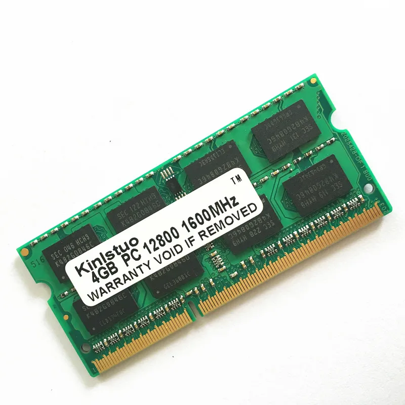 Память для ноутбука DDR3 PC3L RAM SoDimm 4GB PC3 10600 1333mhz 1600 12800 1066 8500 204 Pin 4G модуль памяти