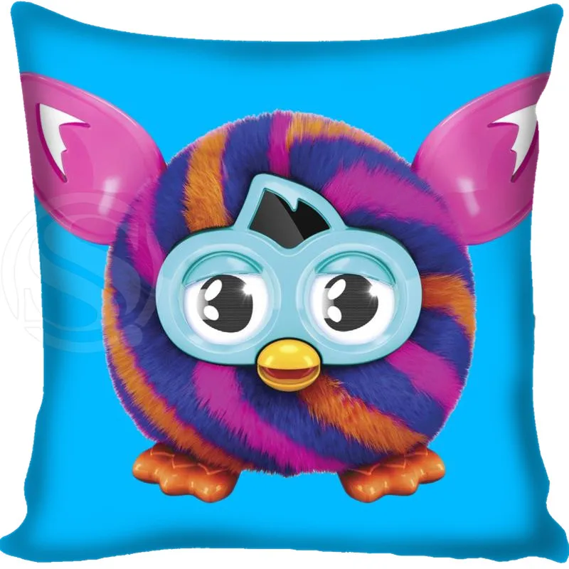 9 На заказ Furby квадратный чехол для подушки на заказ на молнии для спальни домашний чехол для подушки 1 шт. на заказ 40x40 см - Цвет: 9