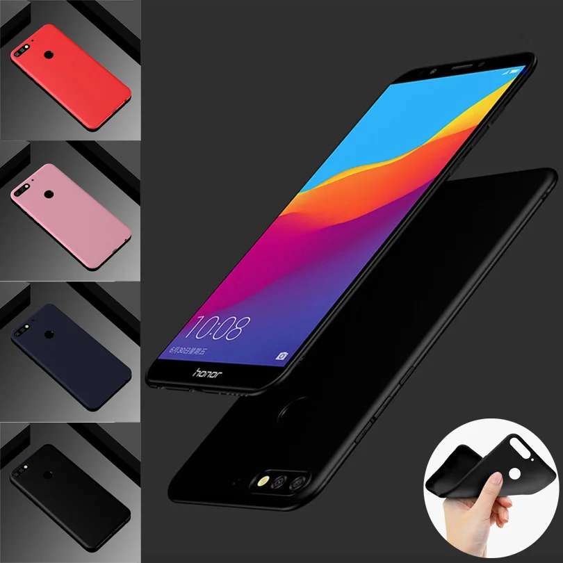 Водонепроницаемый чехол для телефона Huawei Honor 10 9 8 Lite 8X 7X 6X 5X Тонкий из ТПУ 7A Pro 7C 6A 5A