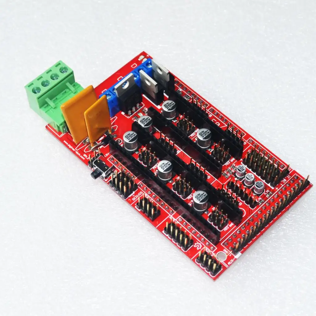 CNC 3d Принтер Комплект для Arduino Mega 2560 R3+ RAMPS 1,4 контроллер+ lcd 2004+ 6x концевой выключатель+ 5 A4988 шаговый драйвер