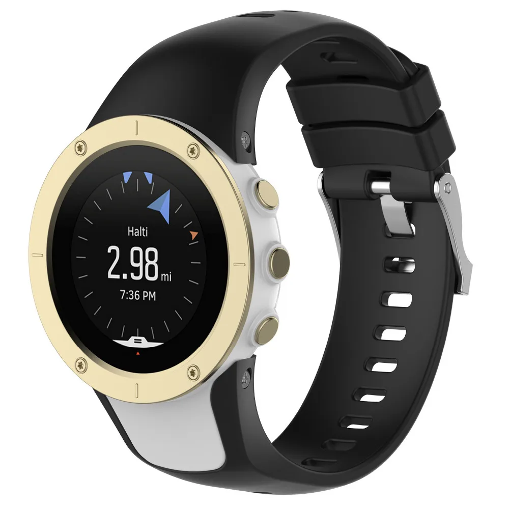 Спортивный ремешок для Suunto Spartan, тренировочный, на запястье, HR, силиконовый, дышащий, браслет, замена для Suunto, траверс, серия смарт-часов
