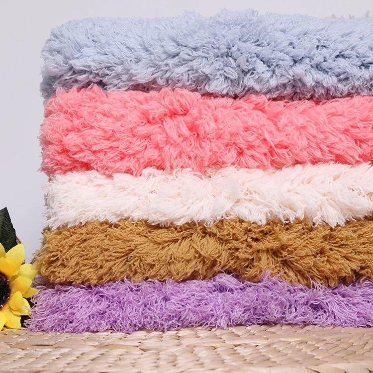 Кудрявое одеяло из искусственного меха для детских фотографий реквизит