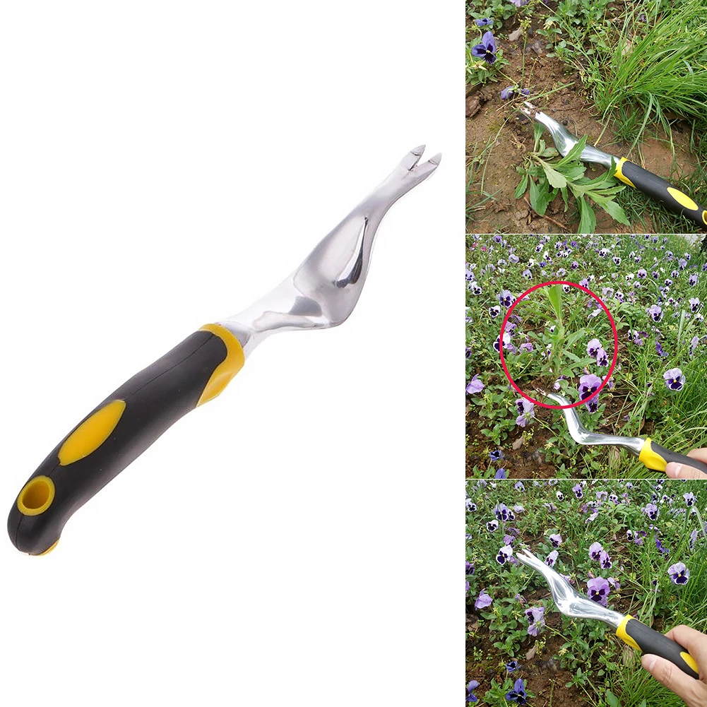 Сорняк экстрактор Садоводство копания Съемный Алюминиевый сплав руководство