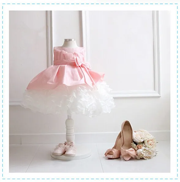 Vestido Платье для новорожденных торжественное платье девочек свадебных торжеств