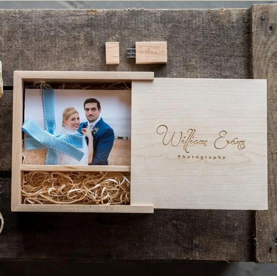 Уникальный фотоальбом с бесплатным логотипом (хранилище 4*6 дюймов) USB 3 0 флеш