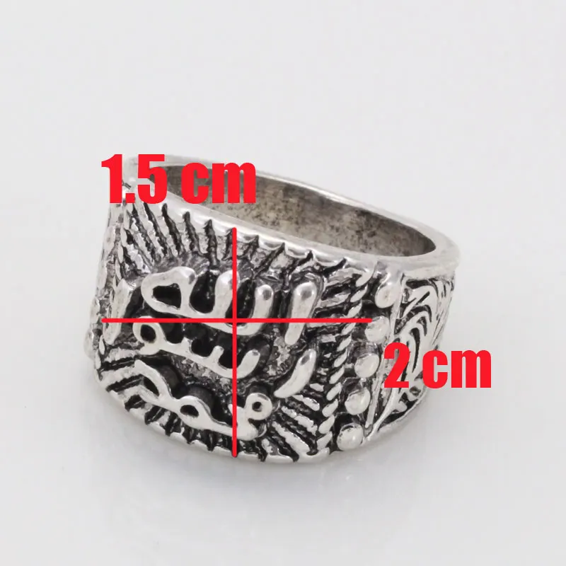 Мусульманский пророк Мухаммед кольцо мусульманское семейное Ретро модное