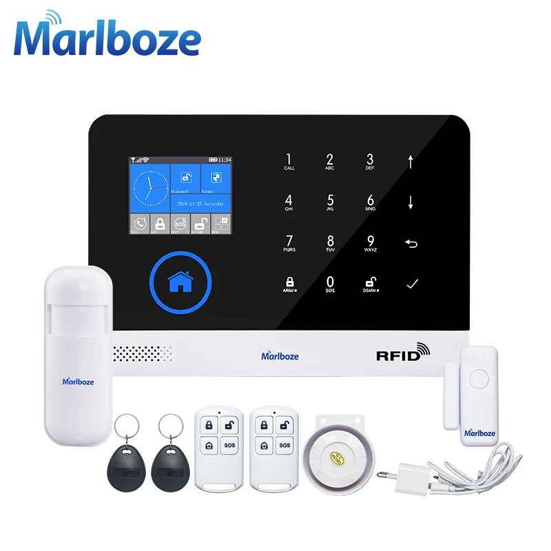 Система видеонаблюдения Marlboze PG103 Беспроводная с поддержкой Wi-Fi - изображение
