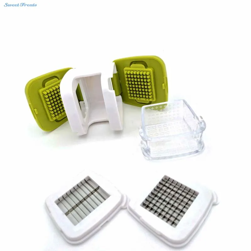 Пластиковый пресс для чеснока 2 в 1|cooking tools|slice dicekitchen kitchen |