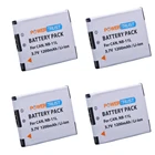 4 шт 3,7 V 1200mAh NB-11L NB 11L NB11L Аккумулятор для камеры Canon PowerShot