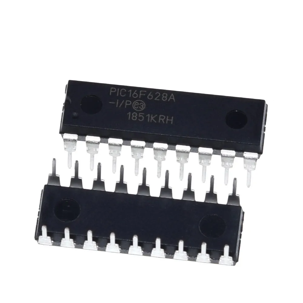 1 шт. PIC16F628A-I/P DIP-18 PIC16F628A PIC16F628 16F628 на основе флэш-памяти, 8-бит CMOS микроконтроллеры