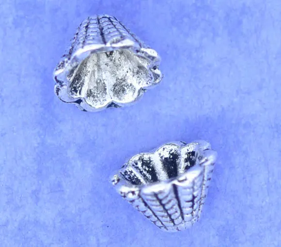 Лидер продаж 2019 конусные концевые колпачки в серебряном цвете 100 подходят для