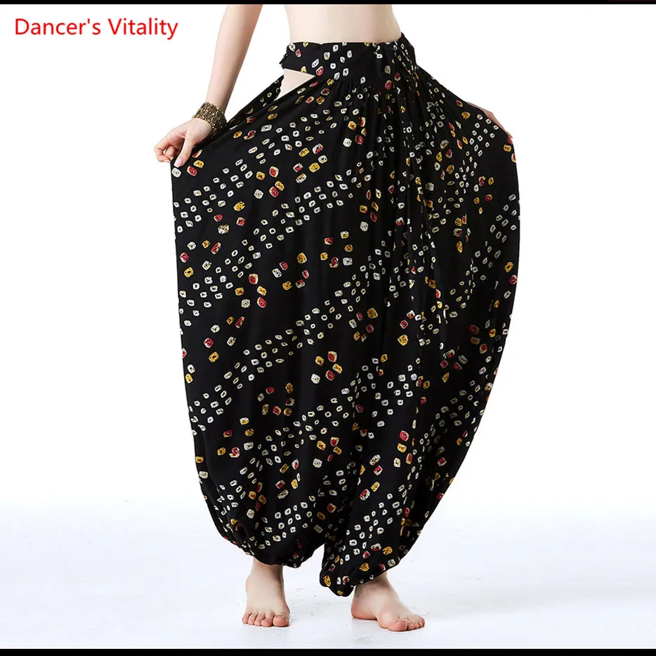 Новый американский племенной танец живота унисекс парча полные панталоны