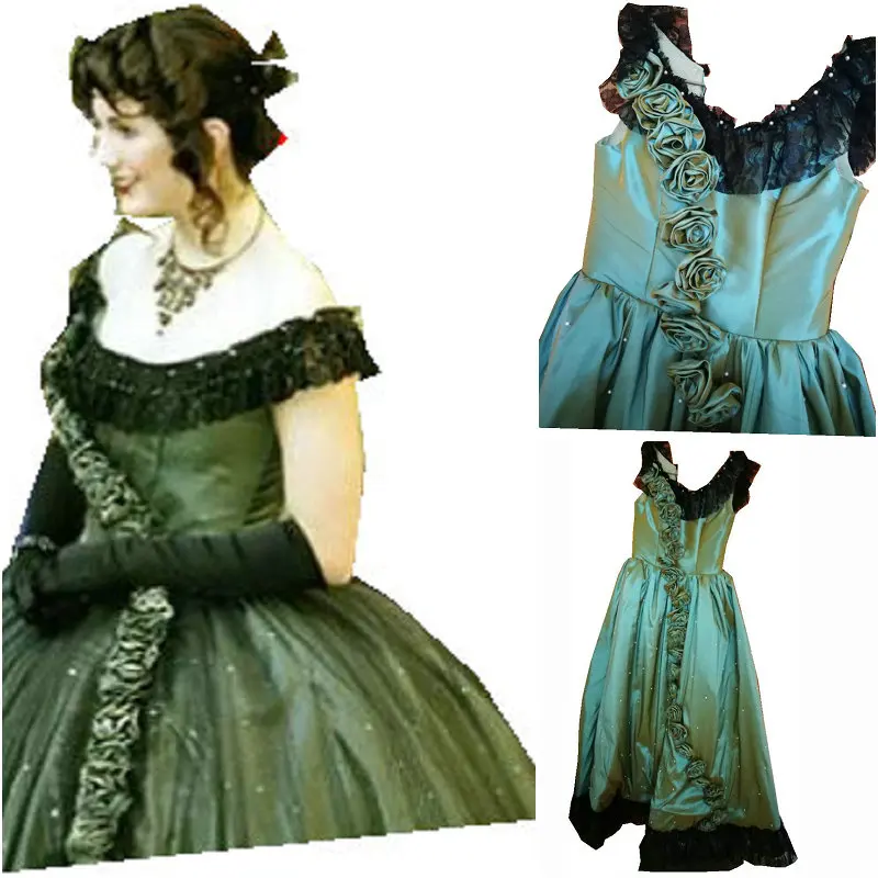 

History! Customer-made 17 Century Vintage Costumes Renaissance Dress Steampunk dresses Gothic Cosplay Halloween Dresses D-180