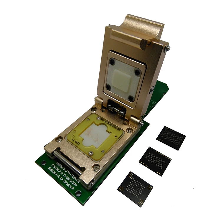 Устройство для чтения тестовых сокетов 3 в 1 eMMC153/169 emcp162/186 eMCP221 Pogo Pin BGA153 BGA169 BGA162 BGA186