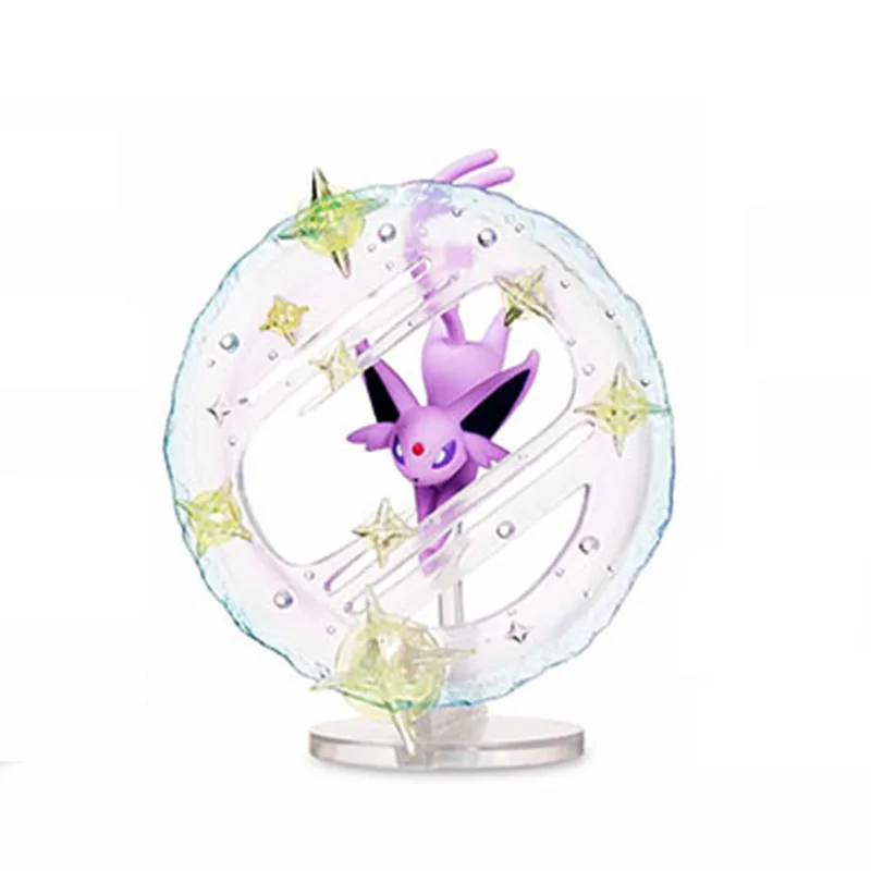 Япония Pokeball детектива Пикачу GK Gengar Mewtwo Umbreon Espeon Greninja ПВХ фигурка игрушки Коллекция Модель подарки 15 см - Цвет: Espeon