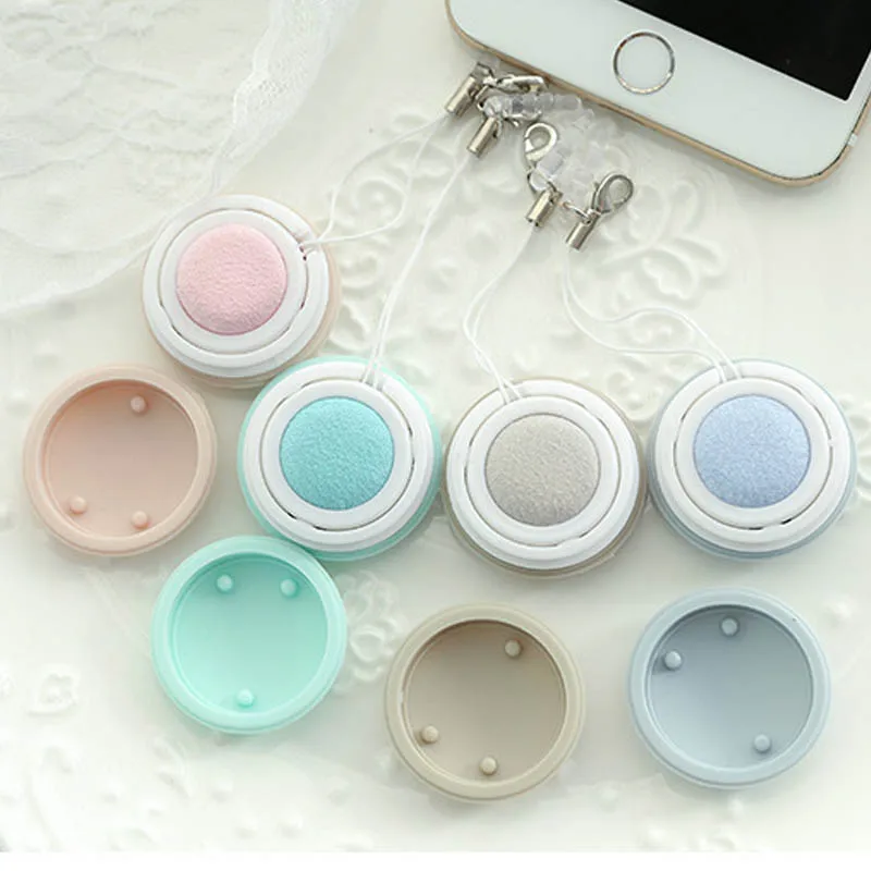 Macaron торт форма салфетка для очков 1 шт. Силиконовый Многофункциональный конфетный цвет мобильный Декор телефона портативная Ткань для очистки