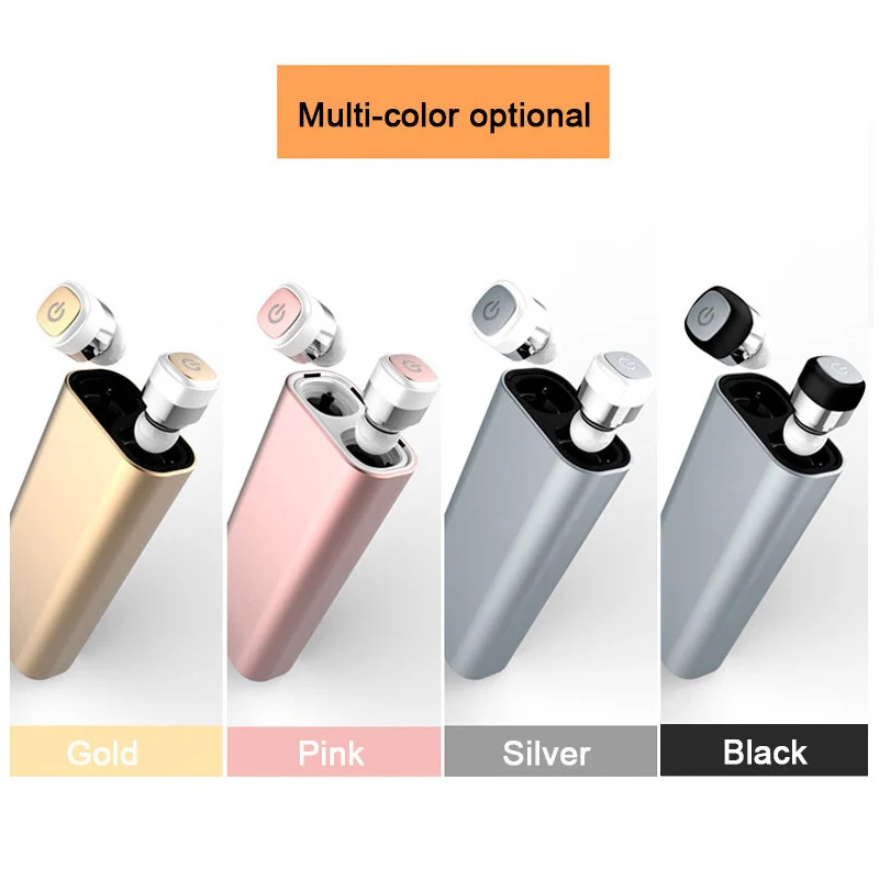 Hevaral TWS Bluetooth 5,0 наушники с зарядным устройством HIFI стерео звук истинные беспроводные наушники IPX7 водонепроницаемые невидимые наушники