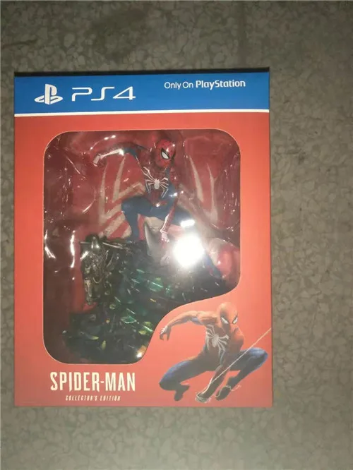 Человек-паук фигурка игрушки на Playstaion Модель Коллекционная игрушка для PS4 Статуя