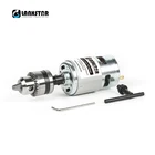 Патрон B10 для миниатюрной дрели, постоянный ток 12  24 В, 775, мотор, угловая шлифовальная машина, резка, полировка, гравировка, электрическая ручка, набор для сверления