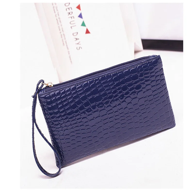 Модный женский кошелек чехол для iphone Samsung Android телефона из крокодиловой кожи на