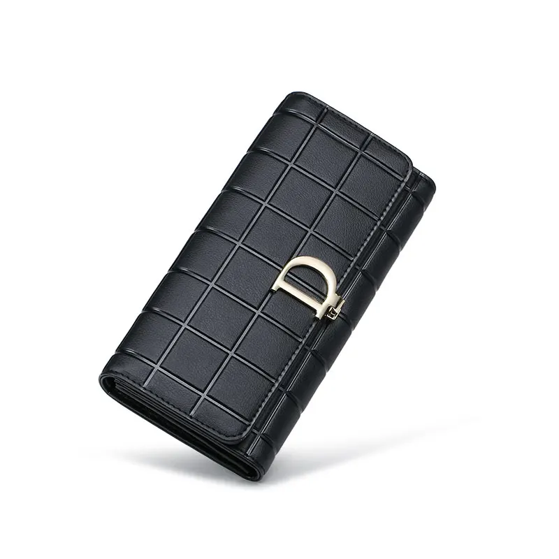 Топ-Дизайнер D Письмо Женщины Кошельки Роскошь Известный Бренд Натуральной Кожи