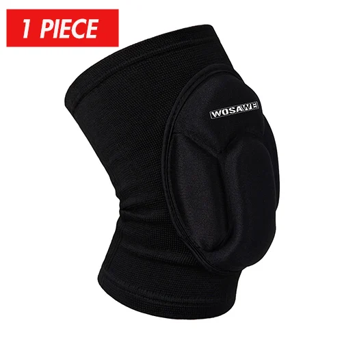 1PC Kneepads WOSAWE наколенники налокотники Наколенники Защита для волейбола баскетбола наколенники Поддержка MTB велосипедные наколенники Elbowpads - Цвет: 1PC Kneepads