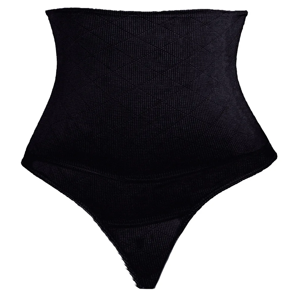 Black Прикладом Для женщин Body Shaper Высокая Талия животик Управление трусы для похудения талии тренер Корректирующее белье Батт Enhancer Трусы бедра колодки - Цвет: Black