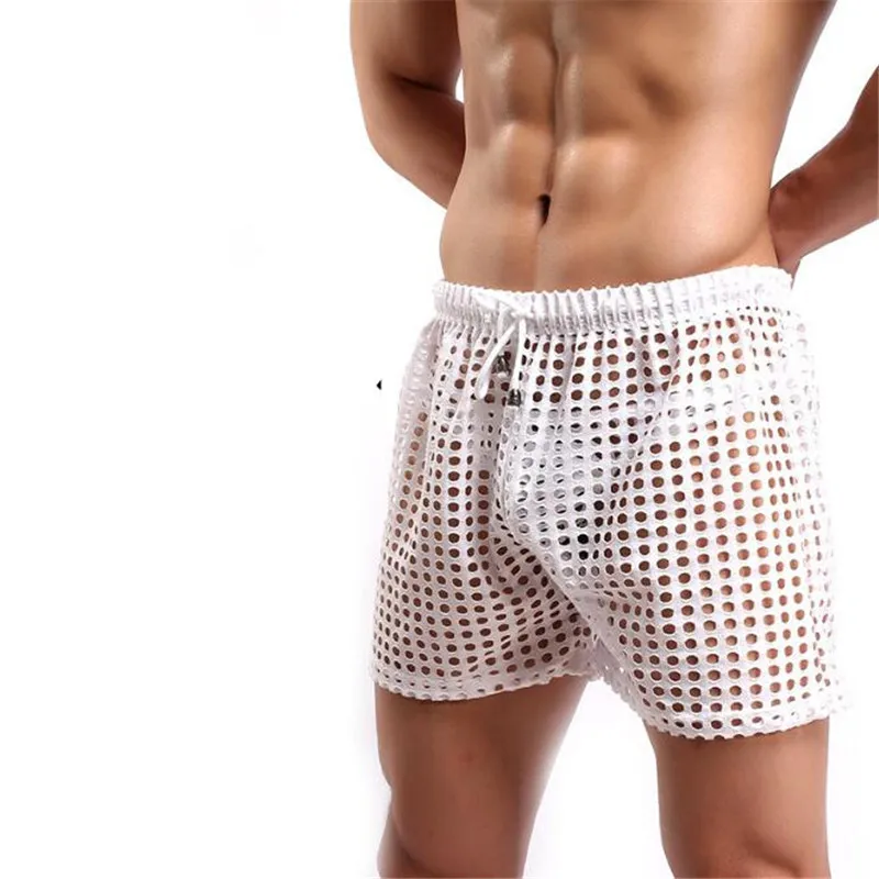 

Men's Casual Shorts,Men's Fashion Style Breathable Shorts,Sexy Hollow Mesh Shorts,Men's Short Pants