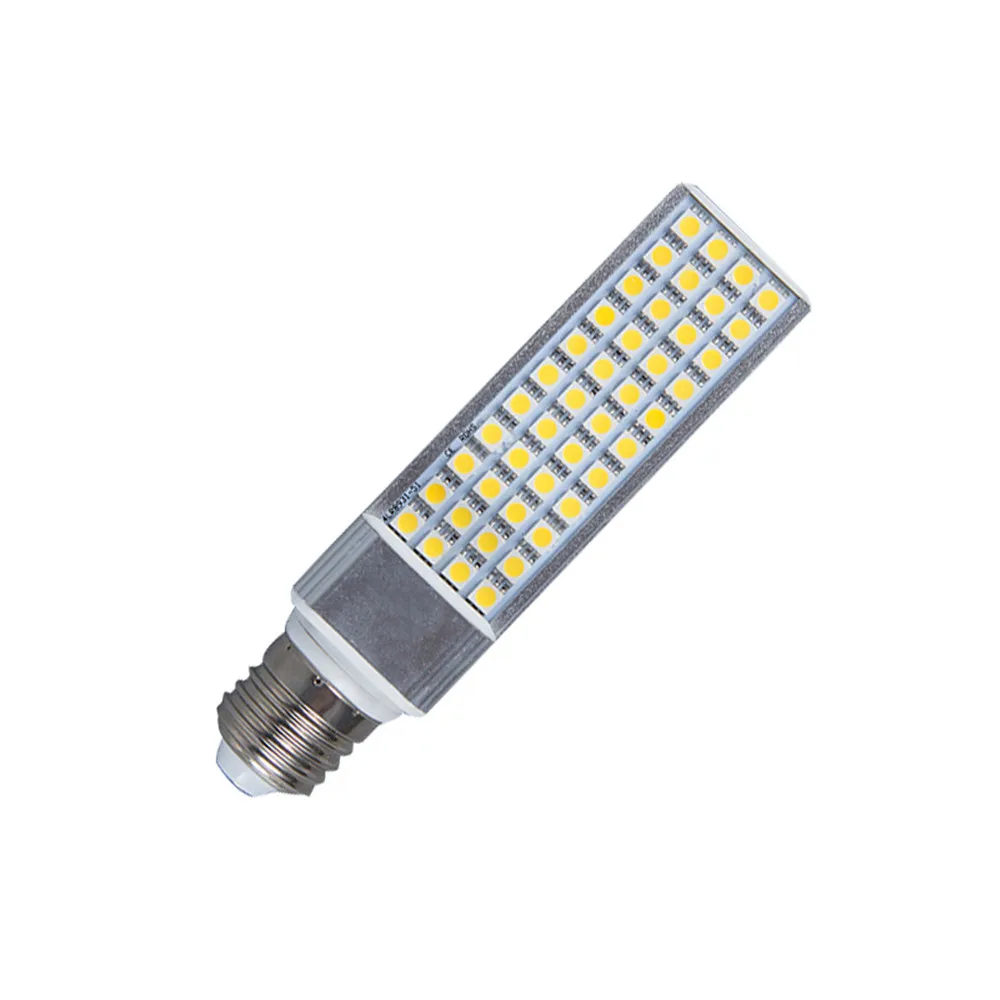 5W 7W 9W 11W 15W G24 LED Corn Lamp E27 Bulb Bombillas Light 5050 SMD Spotlight 180 Degree 220V 110V Horizontal Plug | Лампы и