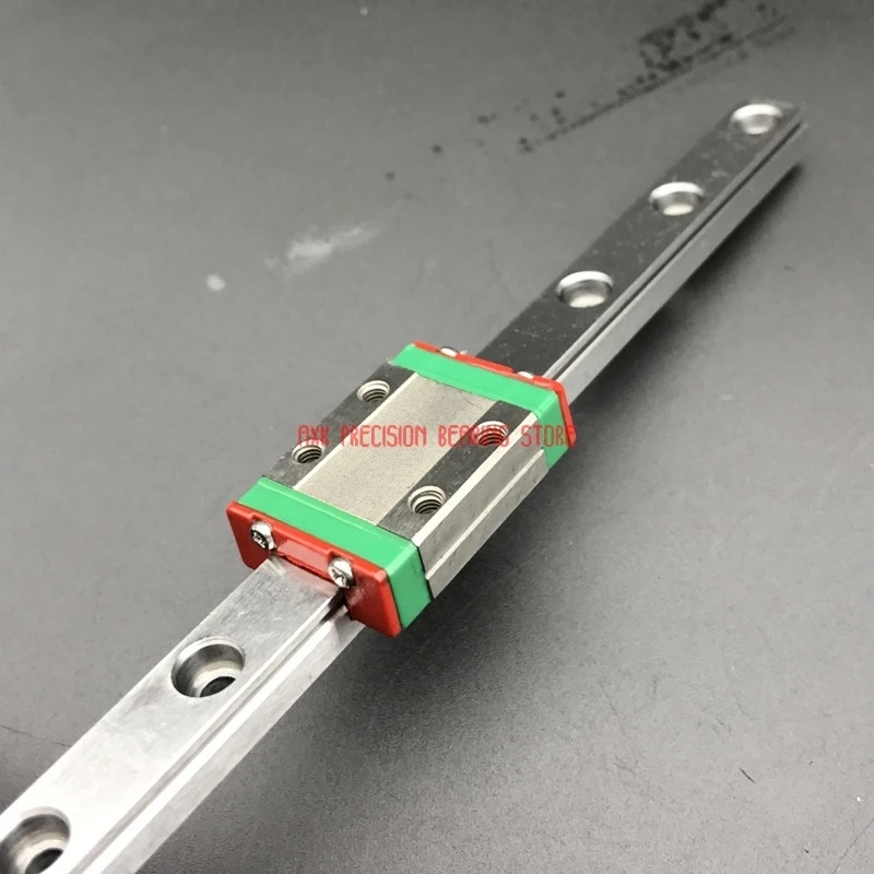 Детали фрезерного станка с ЧПУ линейная направляющая AXK 9 мм Mgn9 L = 650 рельсовая + Mgn9c