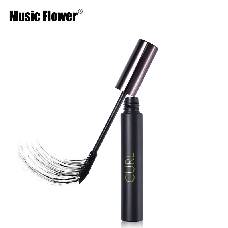 Музыкальная тушь для ресниц с цветочным узором и защитой от пятен + водостойкая