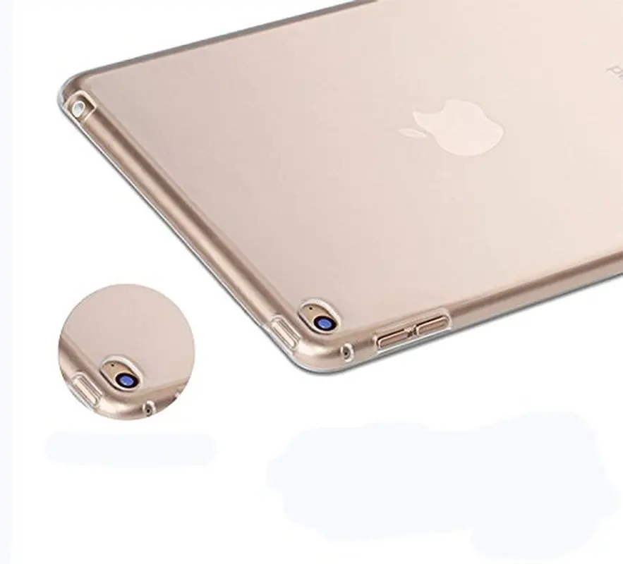 Новый прозрачный мягкий тонкий чехол для iPad 9 7 2017/2018 защитный Air 1/2 Air2 5 6 задний s