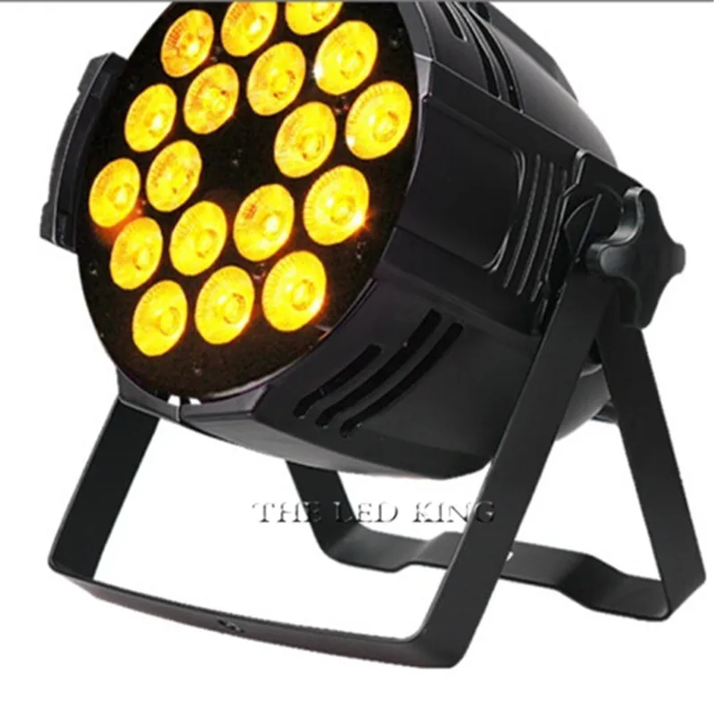 18x18w 6in1 rgbwa + uv led par Светильник DJ Par Банки из алюминиевого сплава dmx 512 светильник dj wash