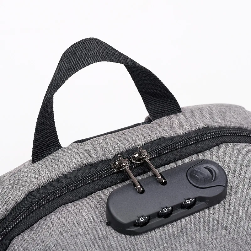 Роскошные дорожные рюкзаки с защитой от кражи и USB-зарядкой для мужчин женщин