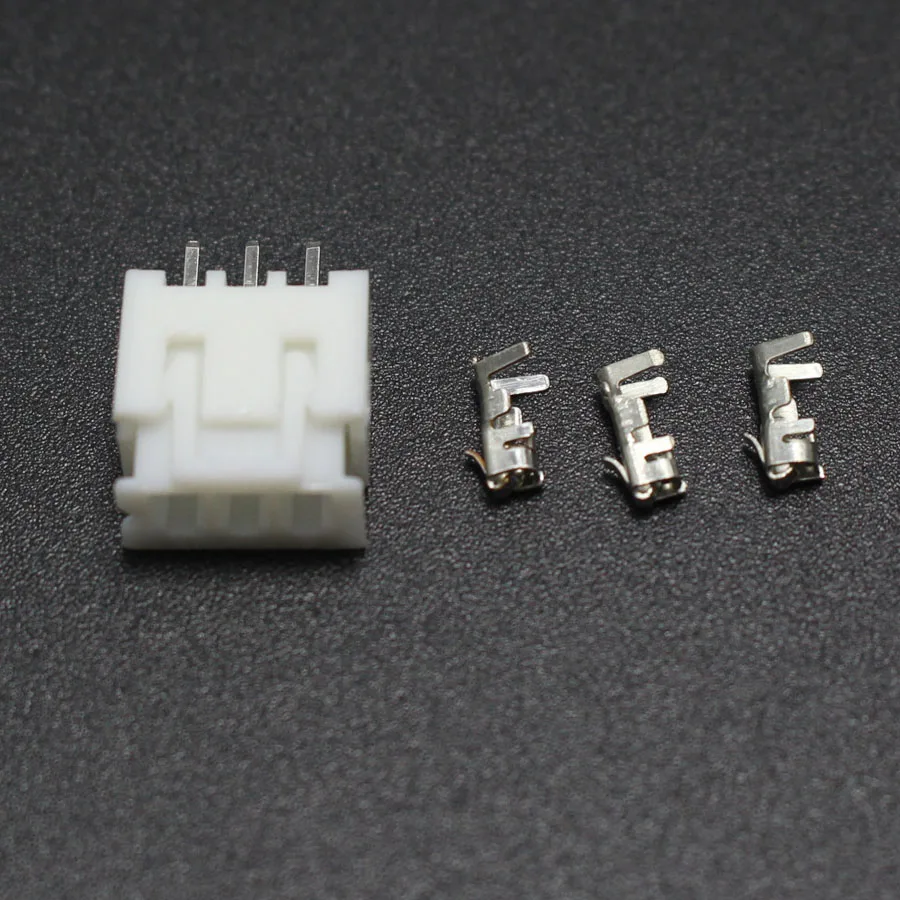 50 комплектов фоторазъем 2 54 мм 3Pin XH 180 угловой разъем + Корпус клемма для