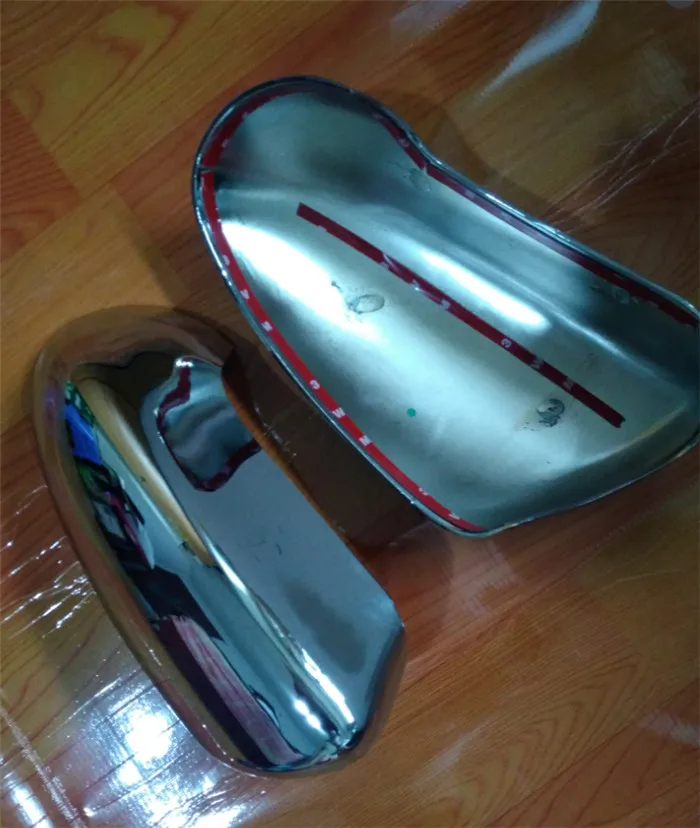 2 шт. хромированные накладки на боковые зеркала заднего вида для Nissan Qashqai J10 2010 2011