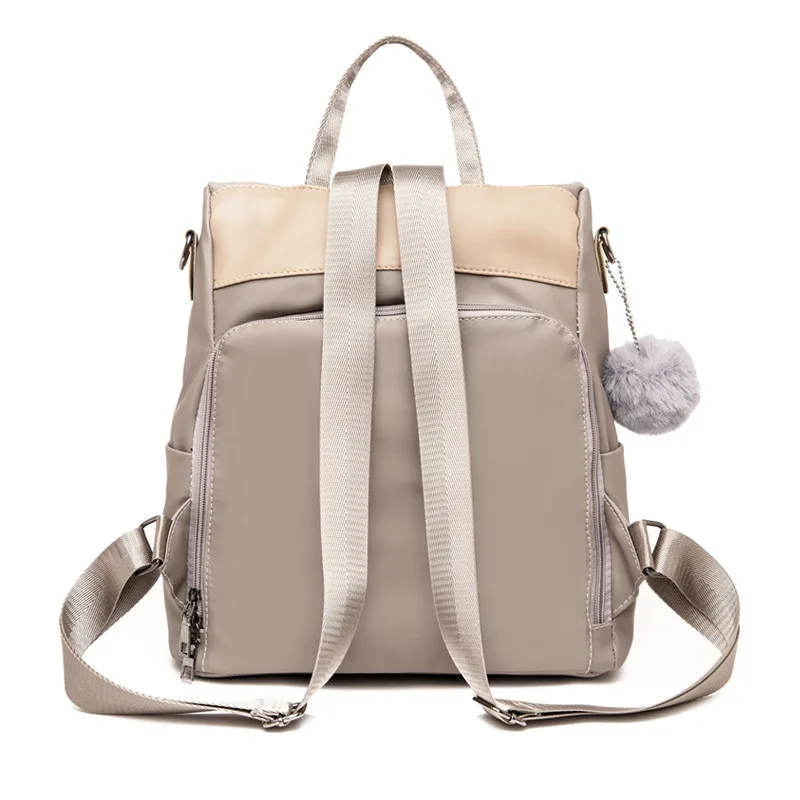 Женский дорожный рюкзак из ткани Оксфорд Большая вместительная Противоугонная